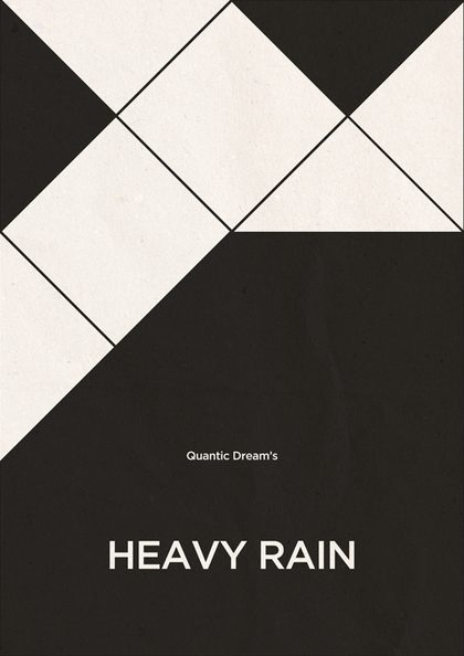 Affiche : Heavy Rain